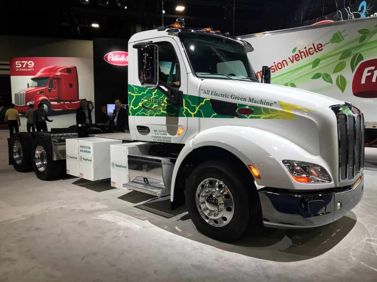 Peterbilt Will Begin Limited Electric Truck Sales In Late