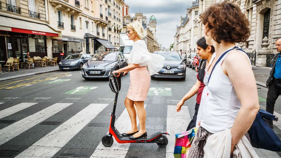 E-scooter companies pushed to the wall as Paris opts to restrict licenses (Photo: Shutterstock)