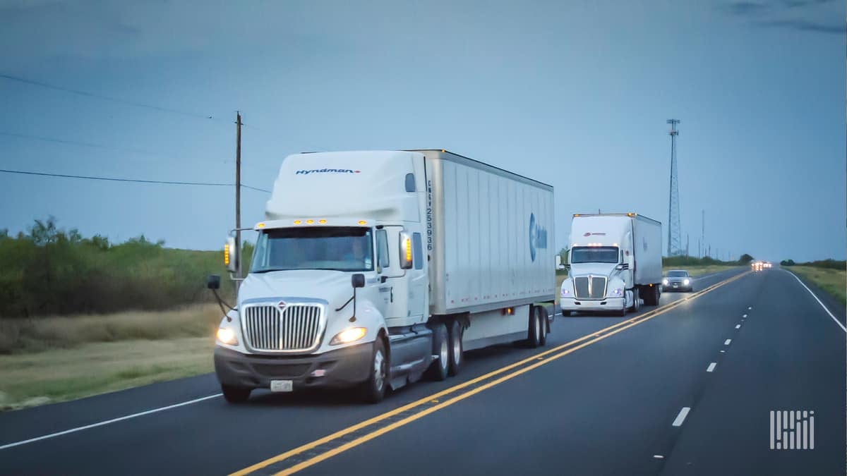 Hyndman Transport truck