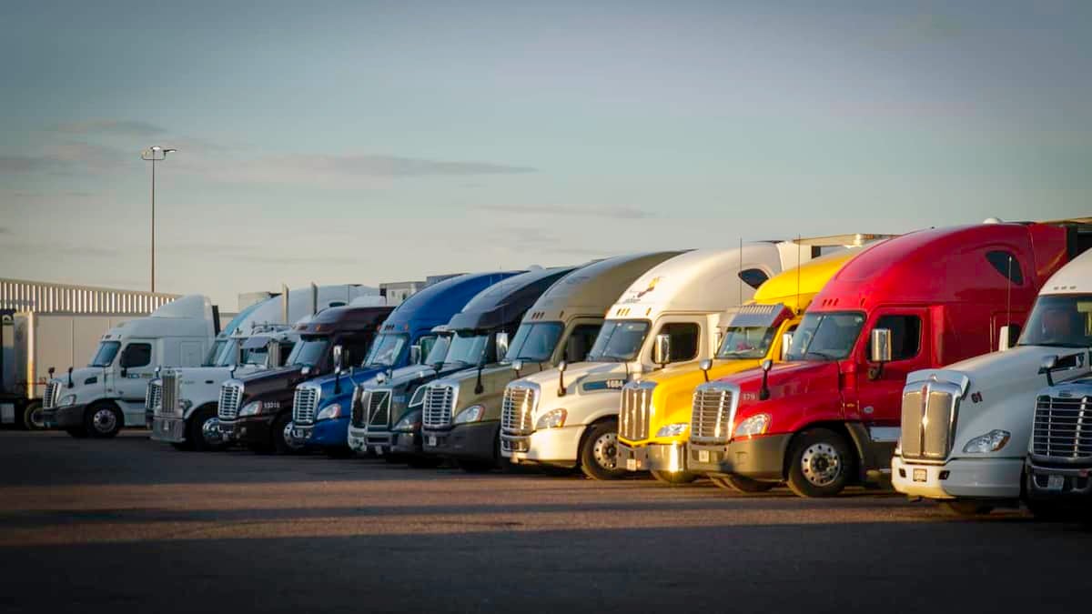 Safe and secure parking lots are the need of the hour (Photo: Jim Allen/FreightWaves)