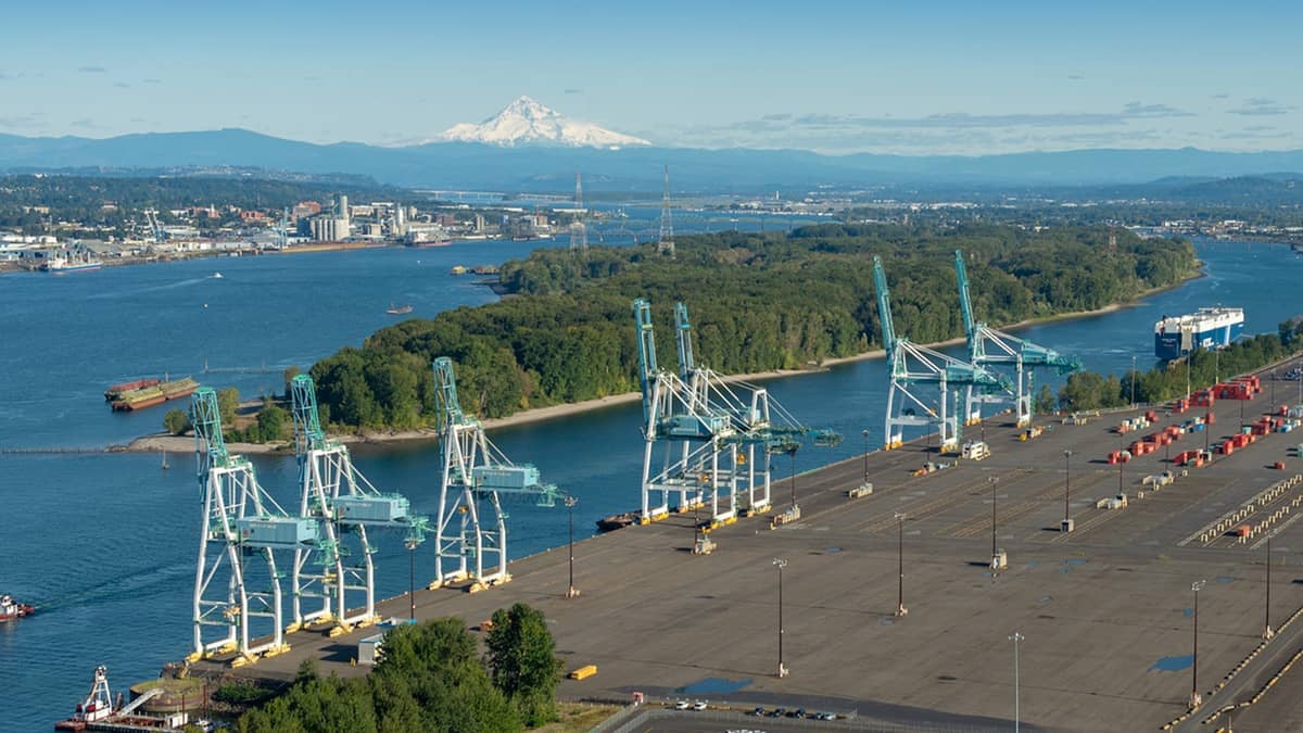 Terminal 6 on the Columbia River