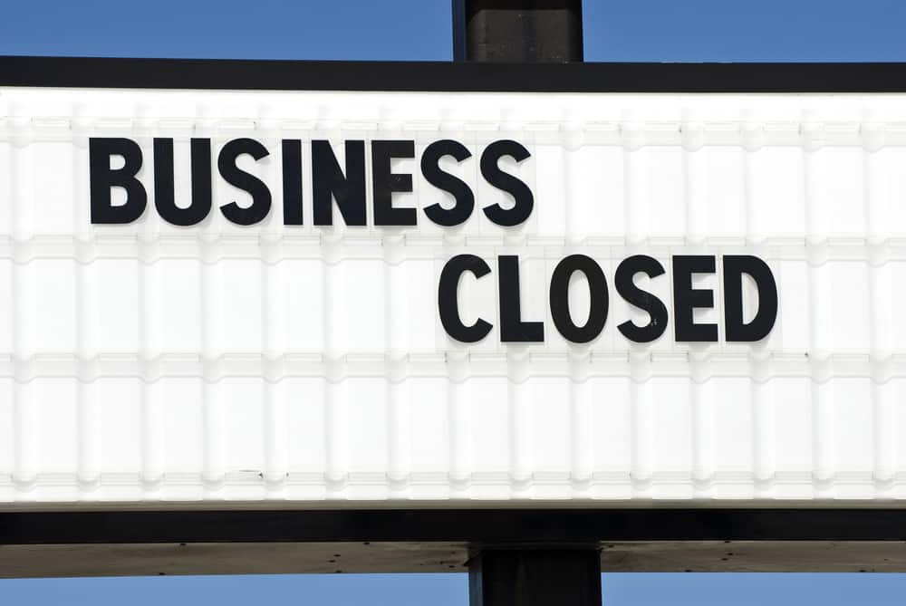 Business closing