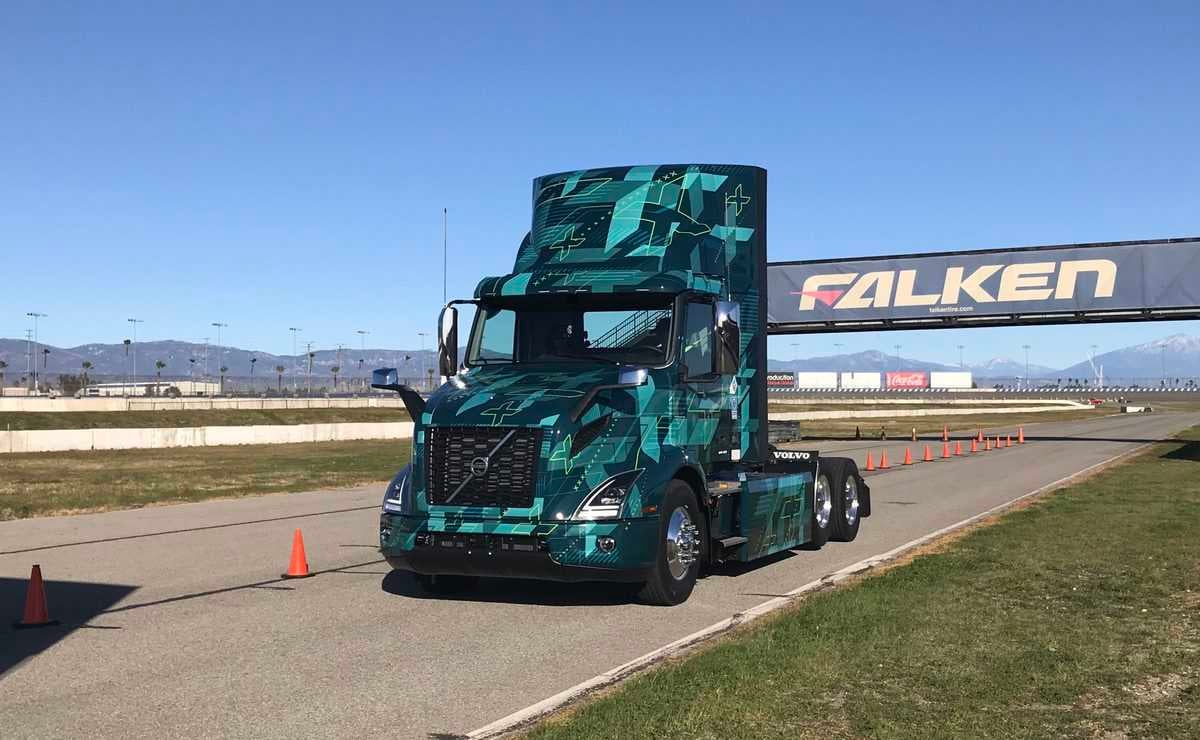 Volvo electric truck