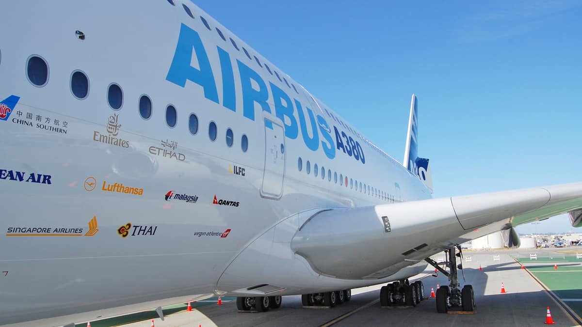 fuselage of Airbus A380