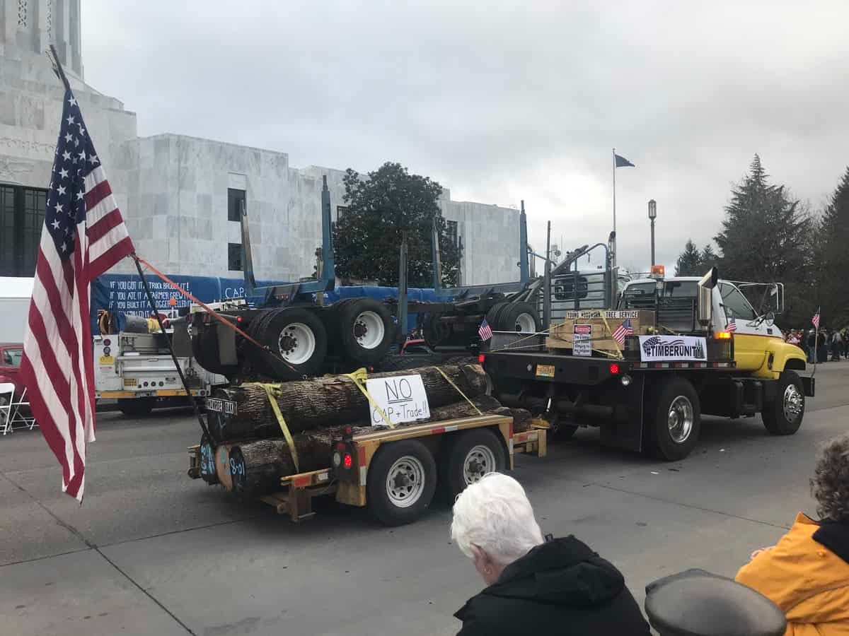 Cap-and-trade Oregon rally