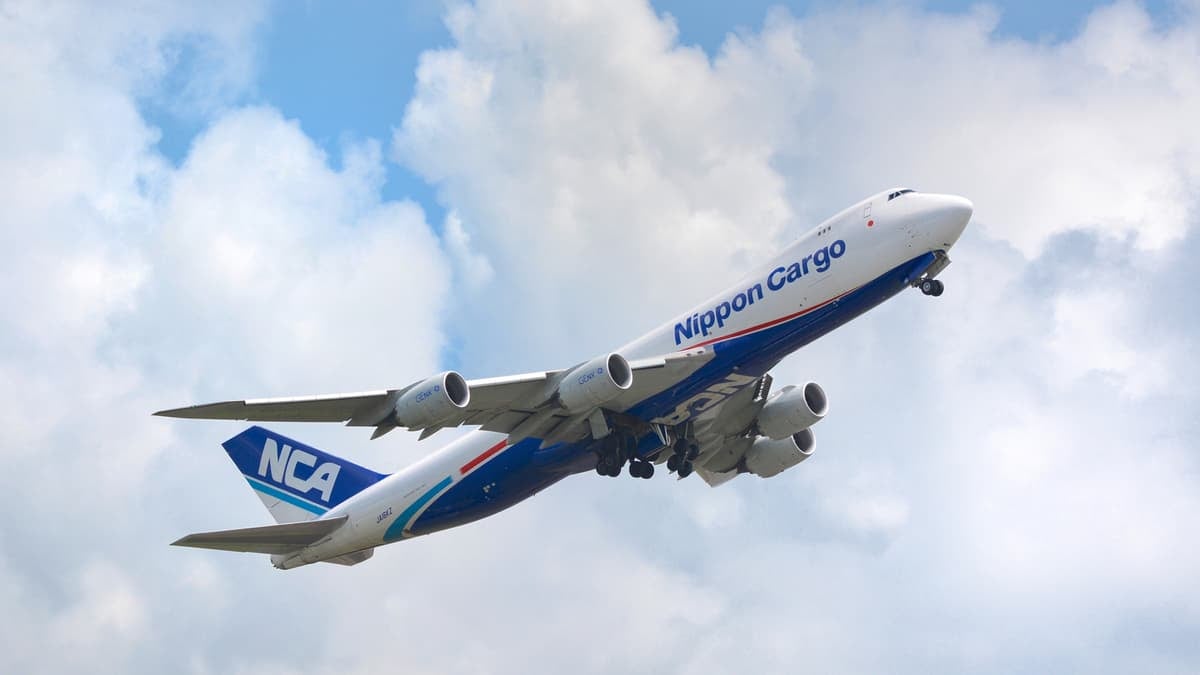 NCA 747 freighter taking off