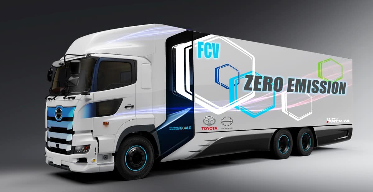 Toyota-Hino fuel cell