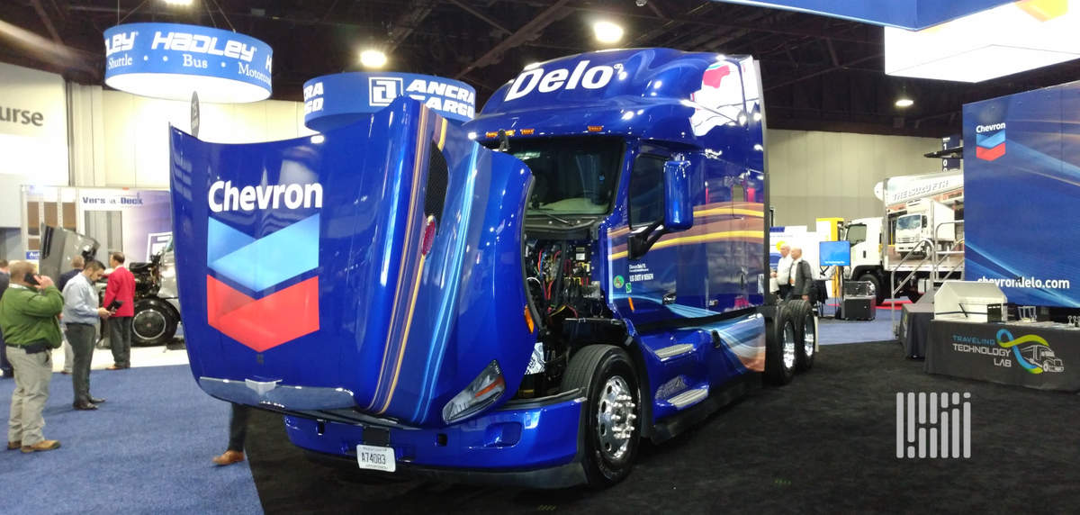 Chevron Delo truck