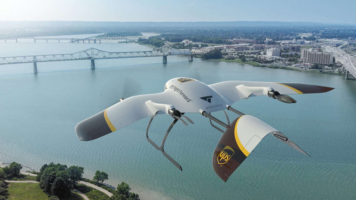 UPS collaborates with Wingcopter to accelerate growth of its drone-delivery segment (Photo: Wingcopter)