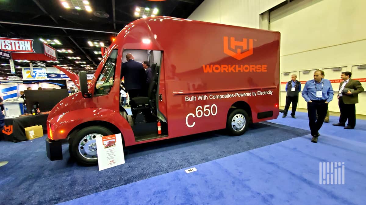 Workhorse C650 electric van