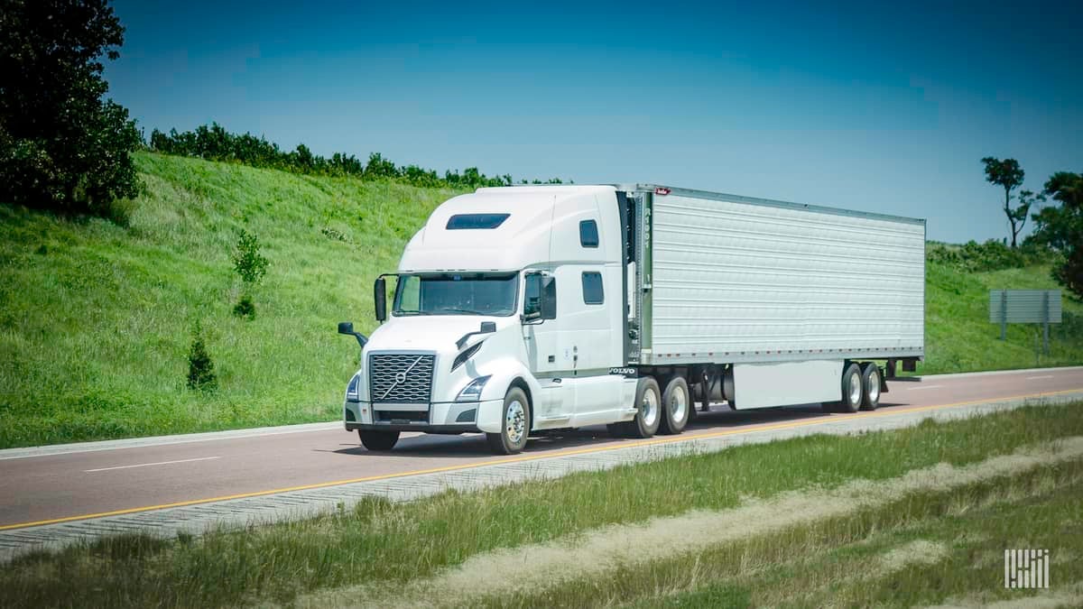 Volvo VNL on highway