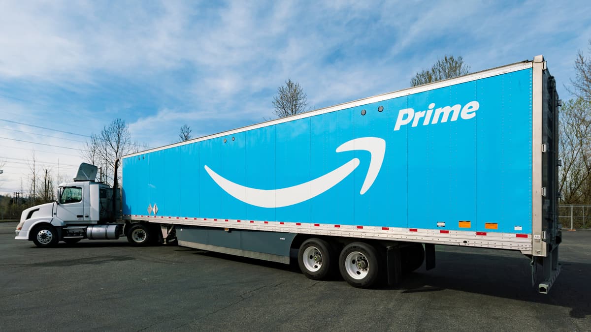 Amazon Prime truck