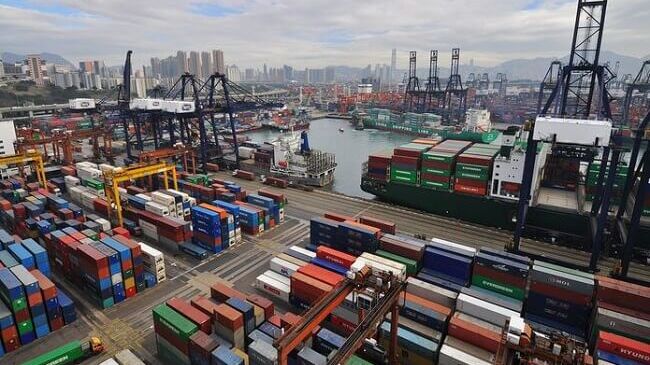 Port of Hong Kong.