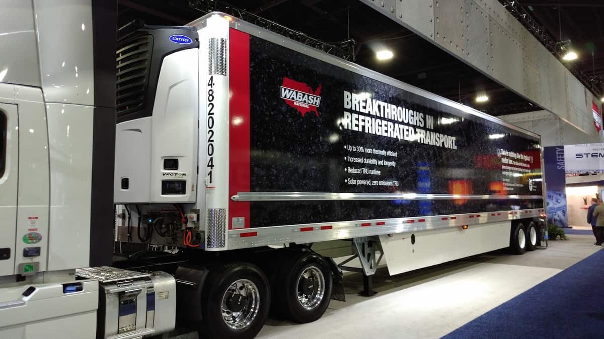 Wabash National zero-emissions trailer