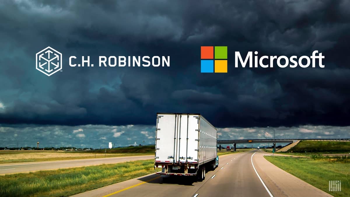 CH Robinson and Microsoft create digital supply chain