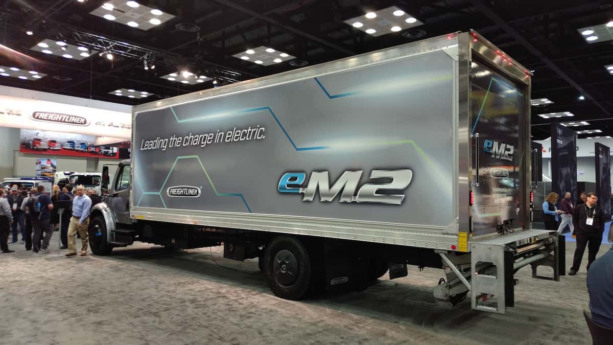 Freightliner eM2 electric truck