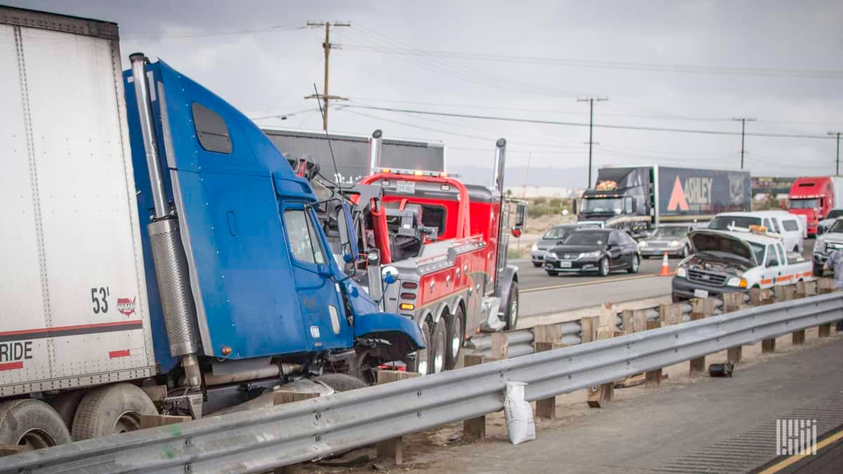 Truck accident