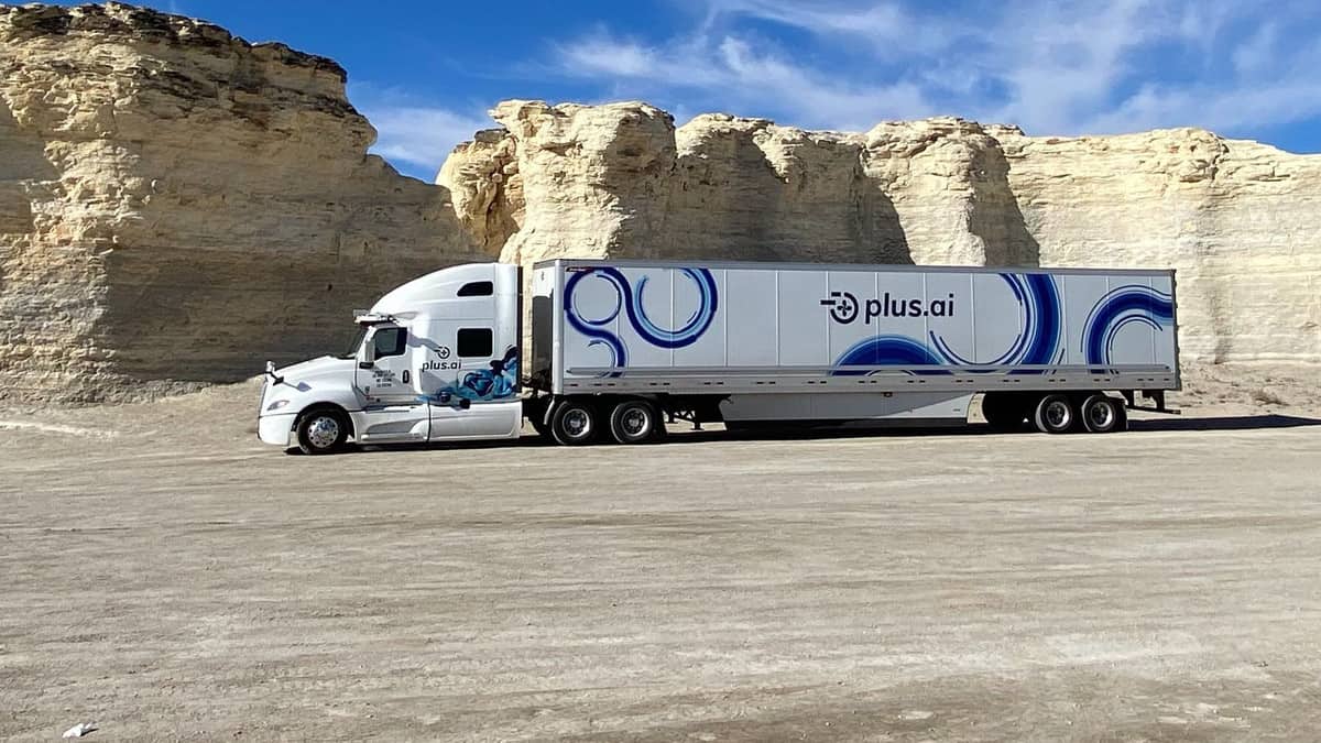 Plus.ai autonomous truck