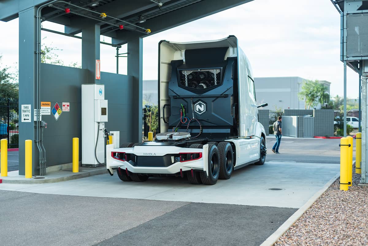 Nikola hydrogen fueling station