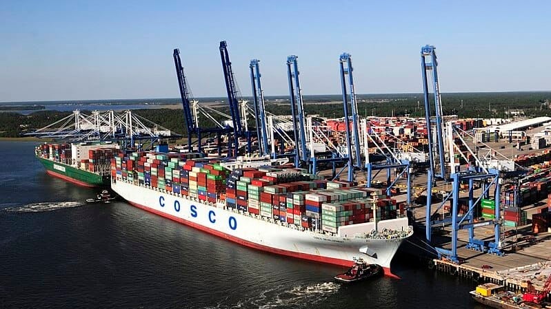 Port of Charleston, South Carolina's Wando Welch Terminal.