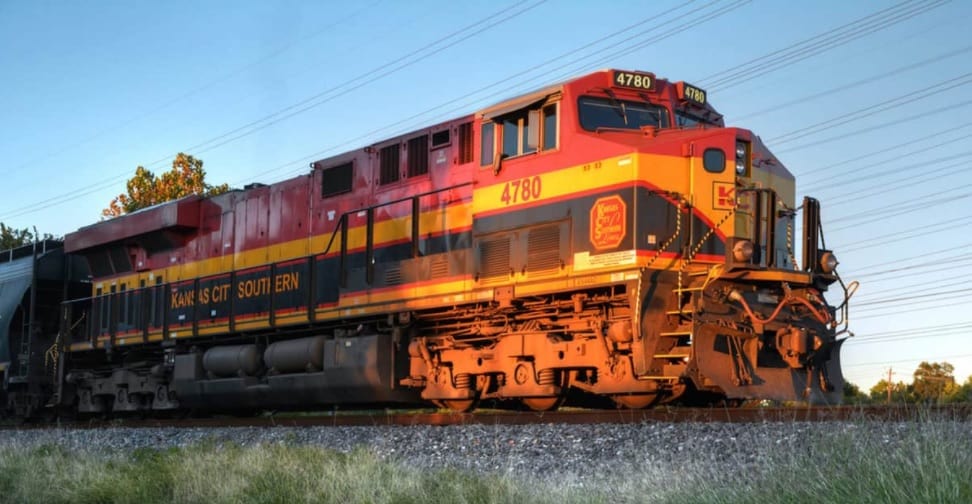 Kansas City Southern train