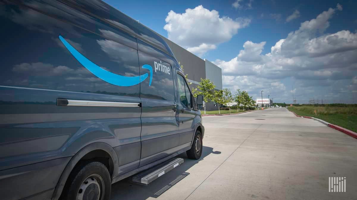 Amazon delivery van