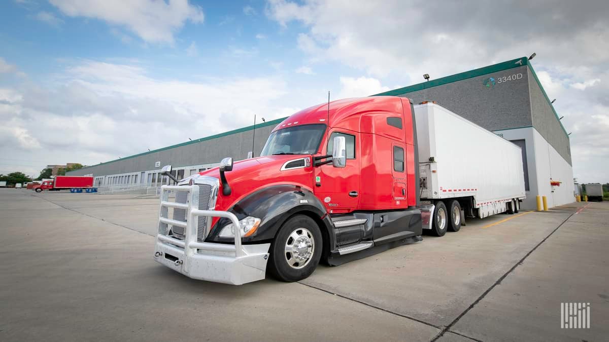 Truck at Prologis facility