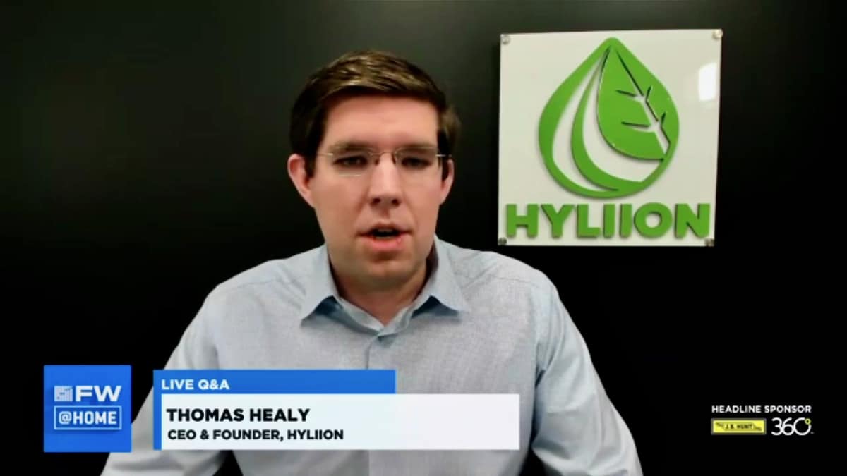 Thomas Healy, the founder and CEO of Hyliion.