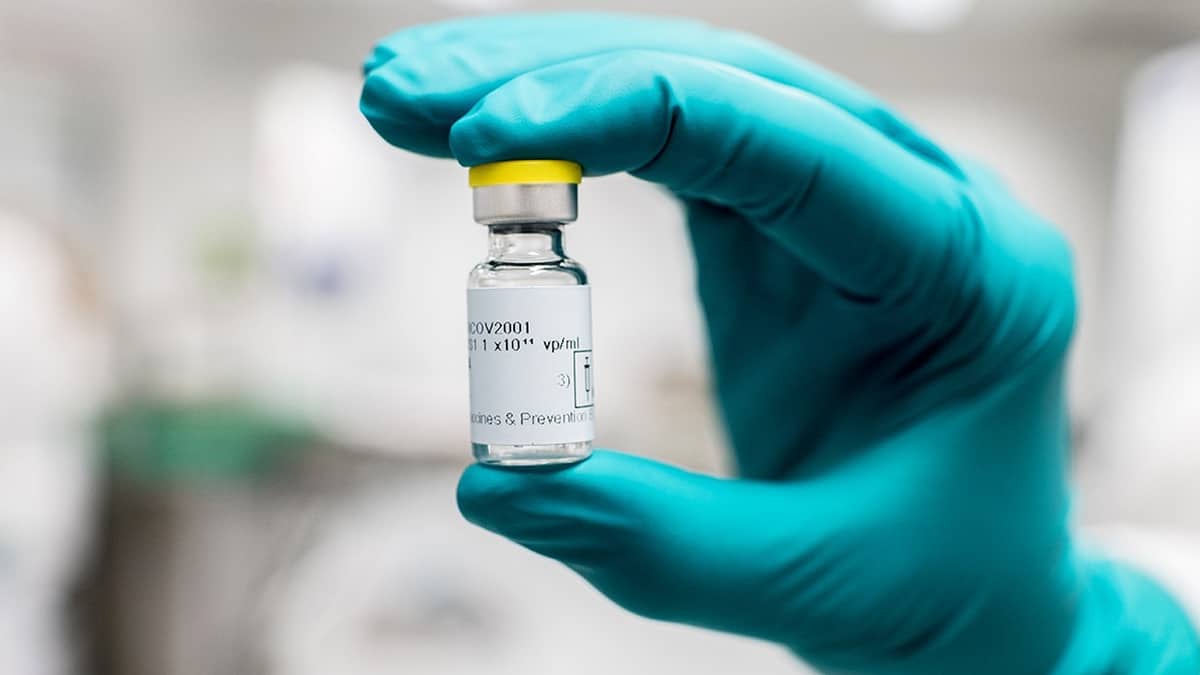 A COVID-19 vaccine candidate vial. Canada plans to distribute millions of vaccine doses.