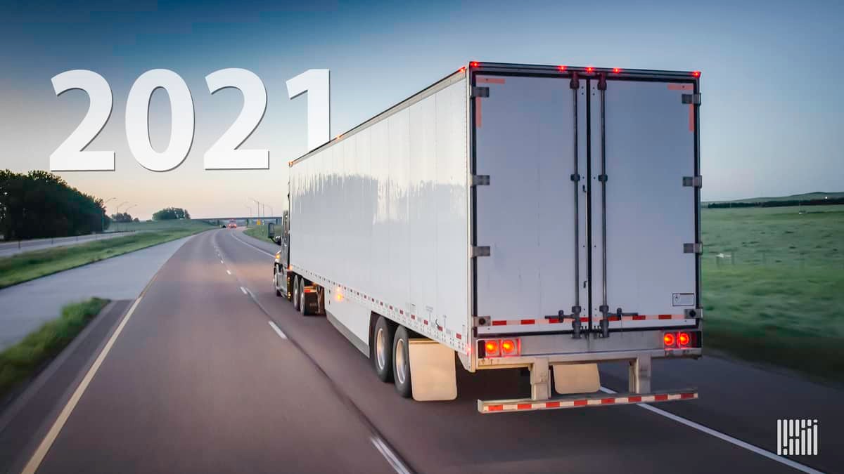 Analysts call their shots for trucking in 2021