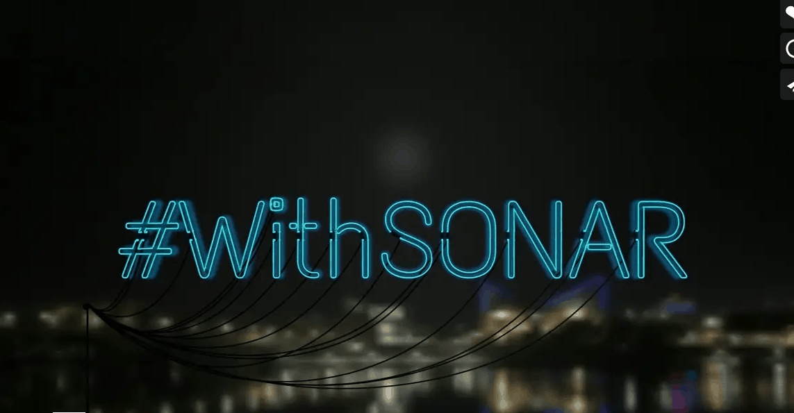 with sonar header