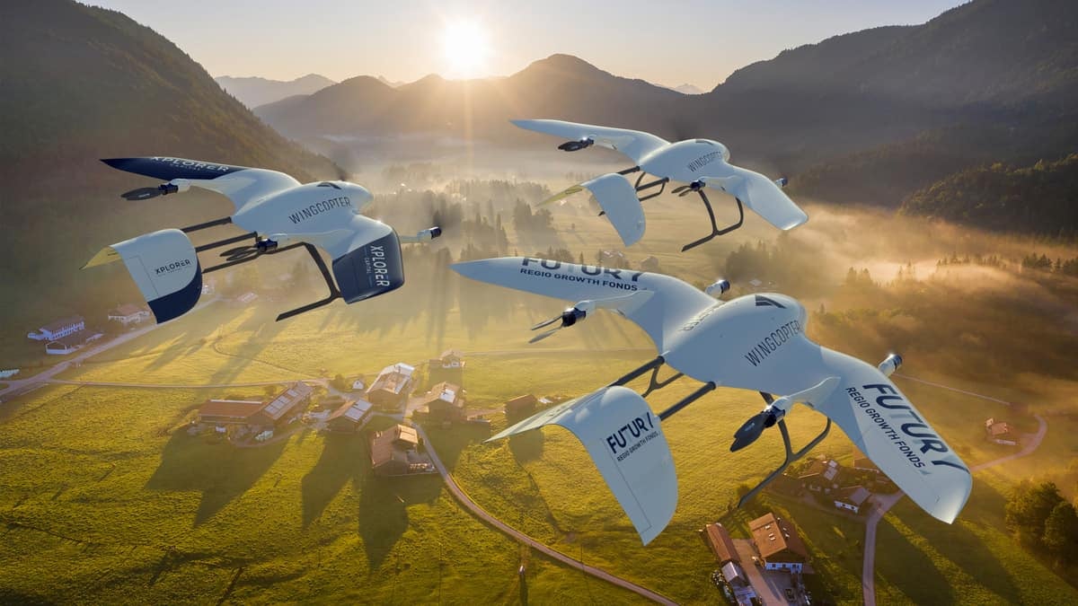 Wingcopter raises $22 million to build drones