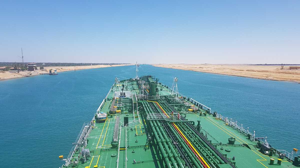 Suez Canal tankers