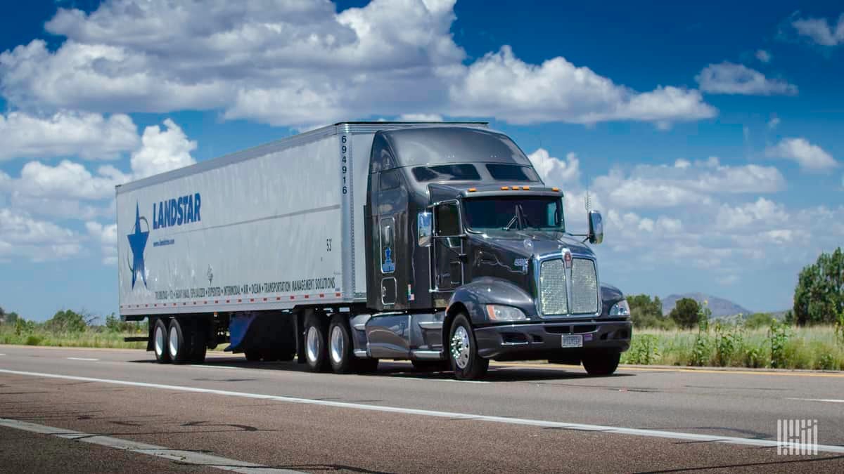 Huge beat-and-raise quarter from Landstar