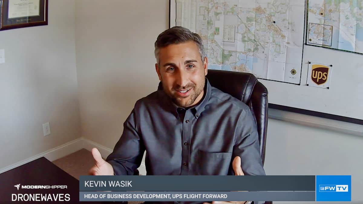 Kevin Wasik, Head of Business Development, UPS Flight Forward