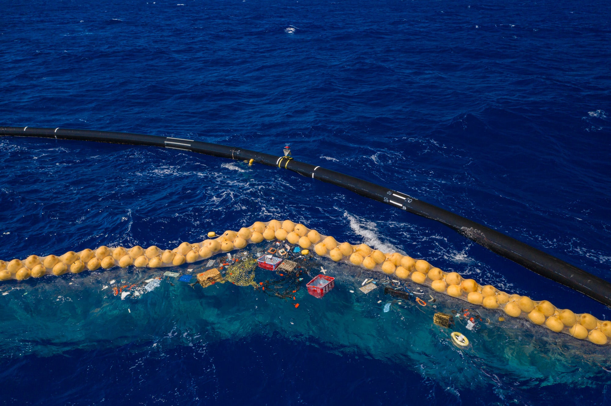 The Ocean Cleanup continues efforts to rid the ocean of plastic.