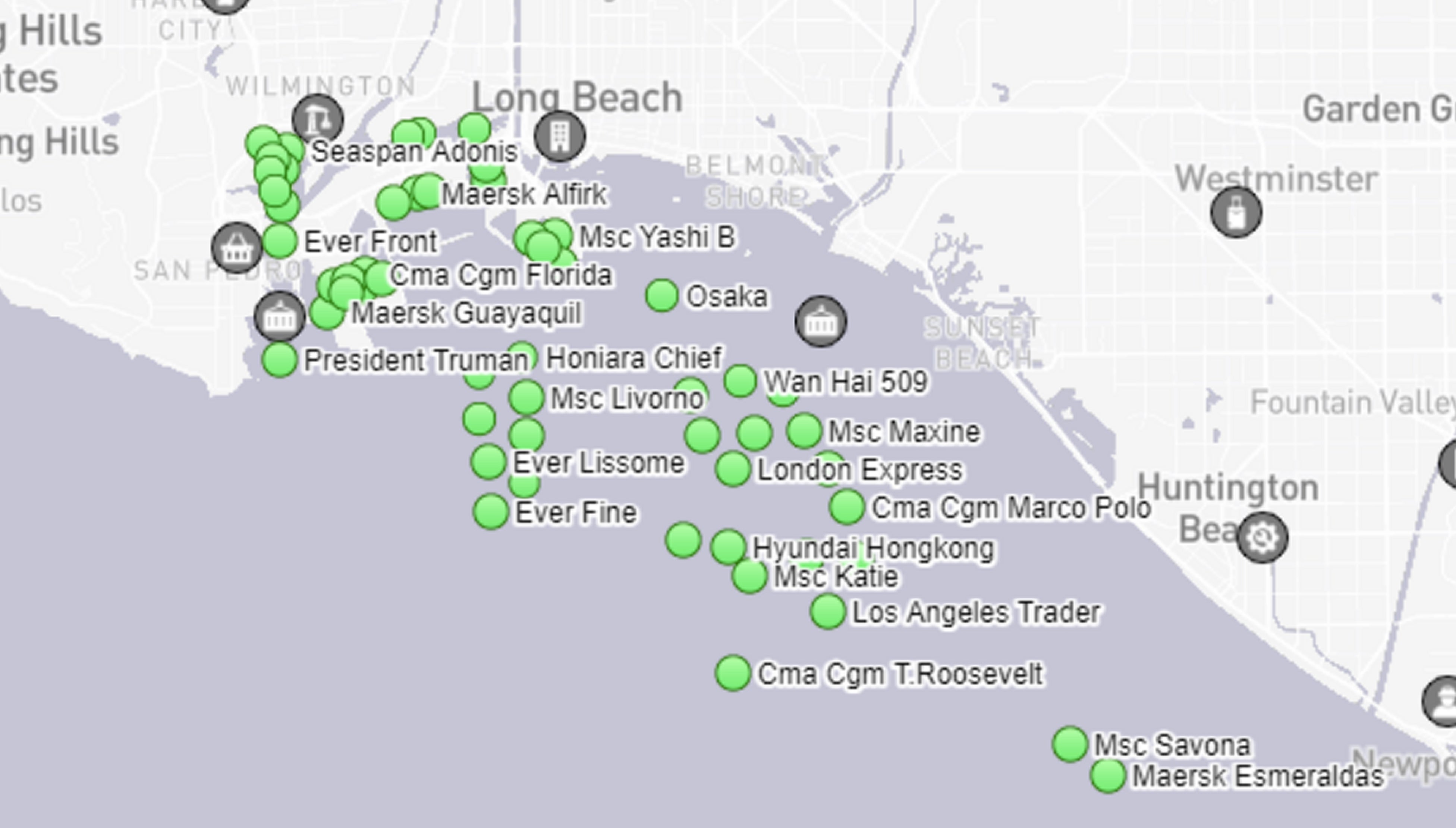 container ships