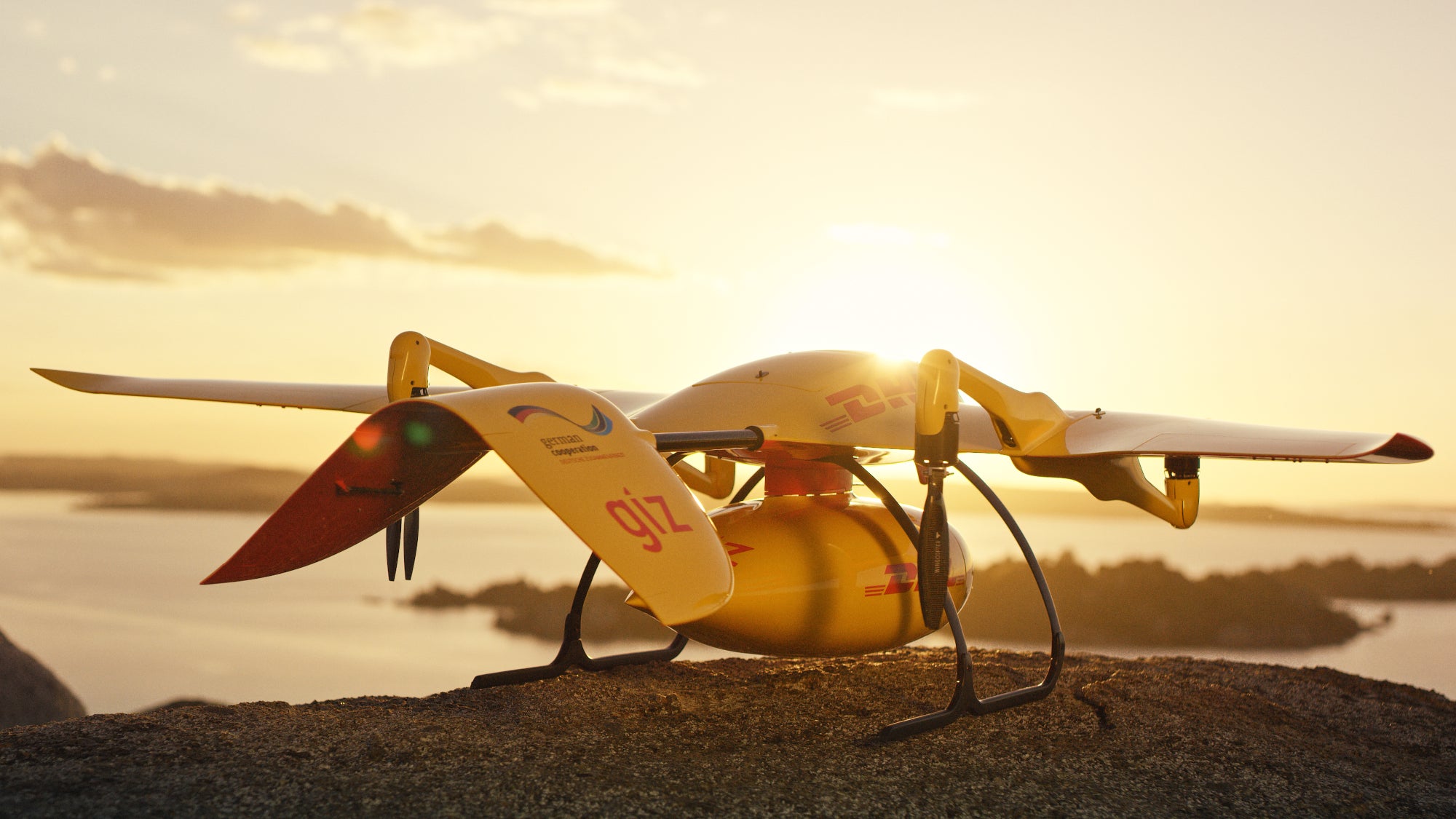 DHL delivery drone stops production