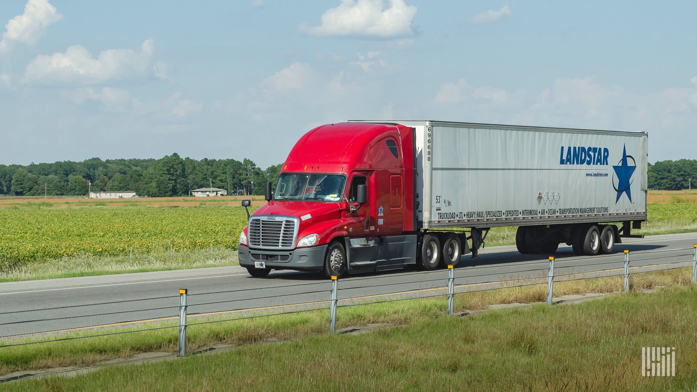 Rates not likely to pull back to 2016, 2017 levels, according to Landstar CEO Jim Gattoni