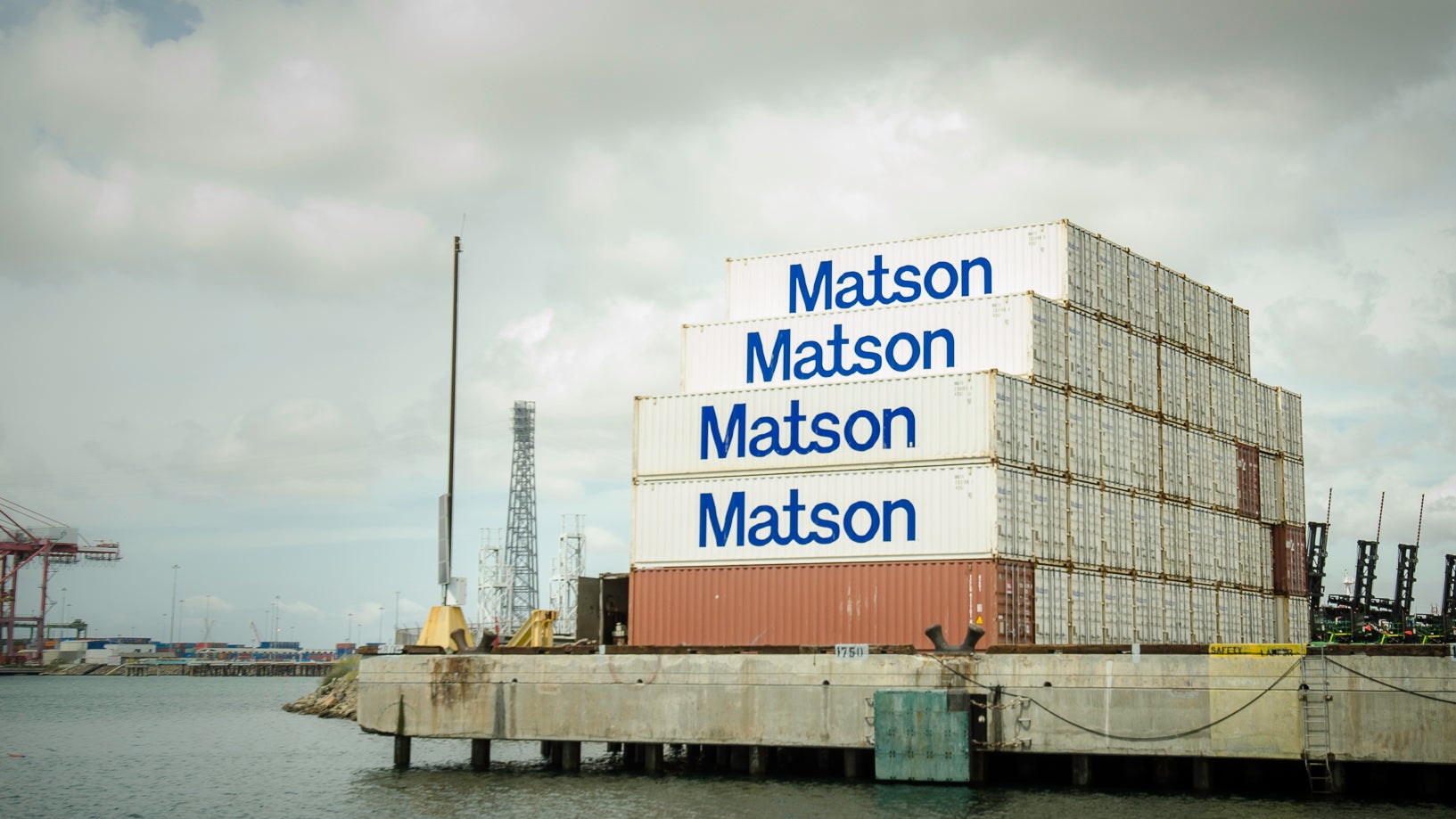 Matson announced a net-zero fleet-related emissions target for 2050.