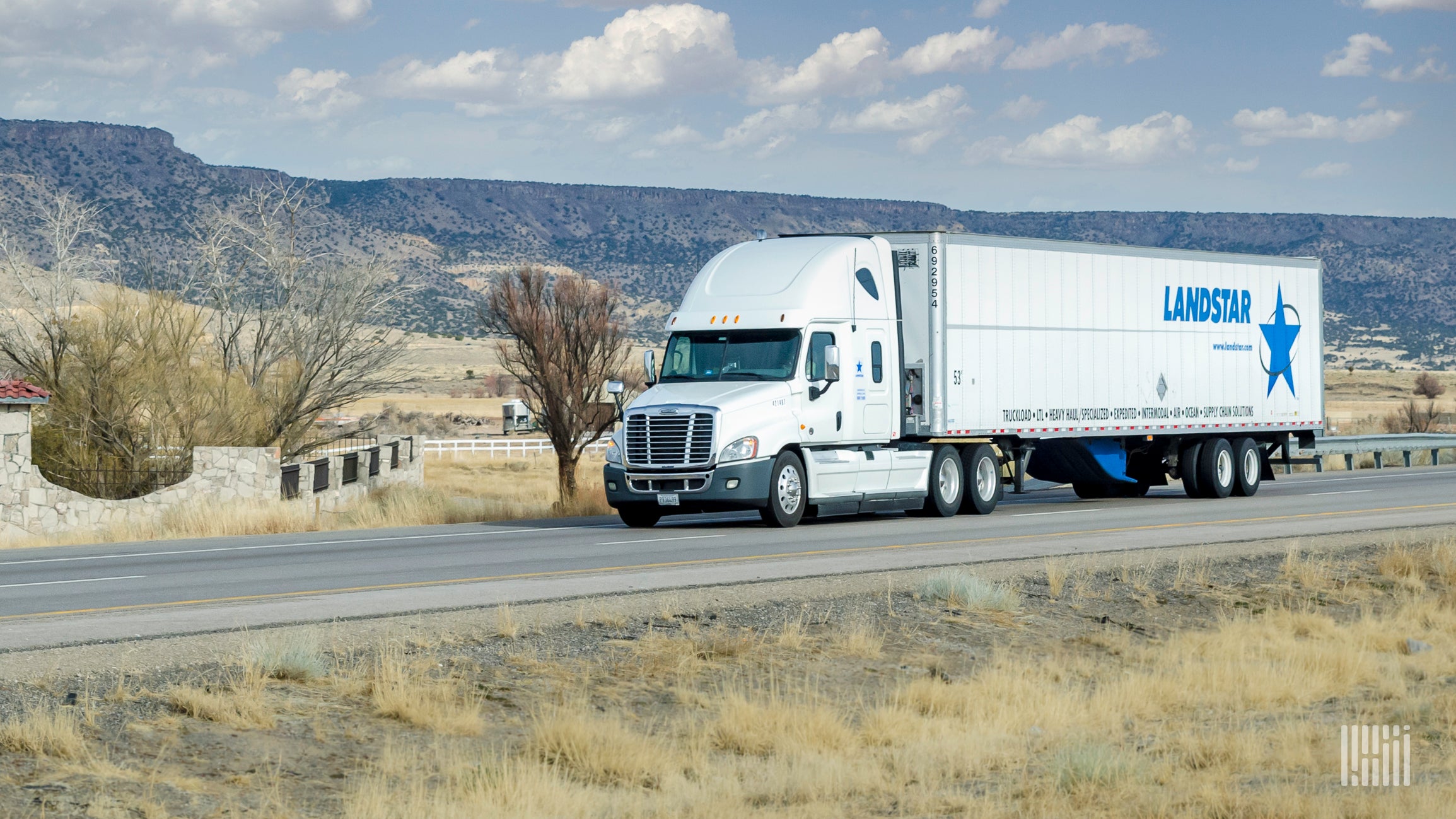 No seasonal letup in demand during January, Landstar says