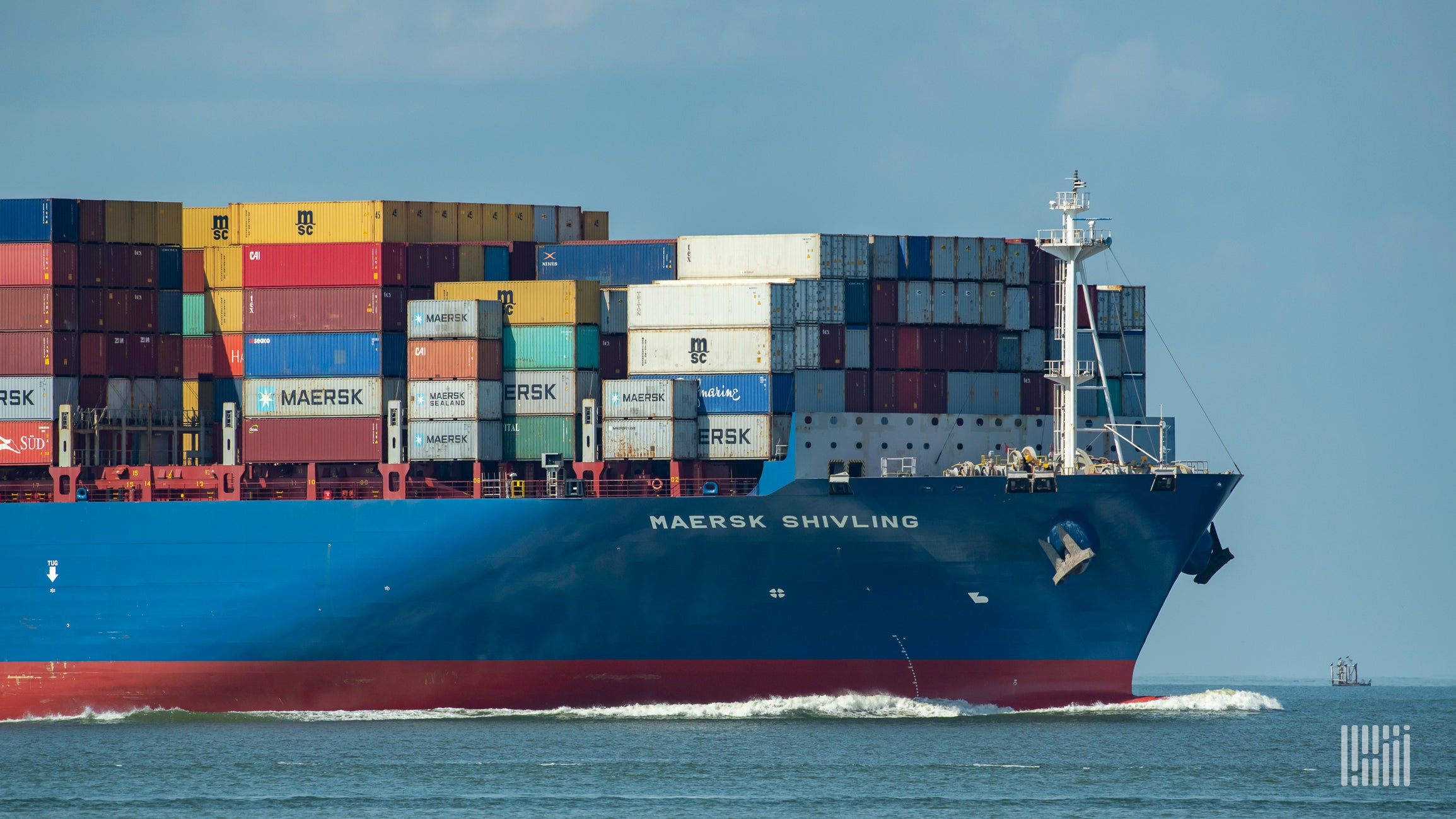 Maersk moved its net-zero emissions target up by a decade to 2040.