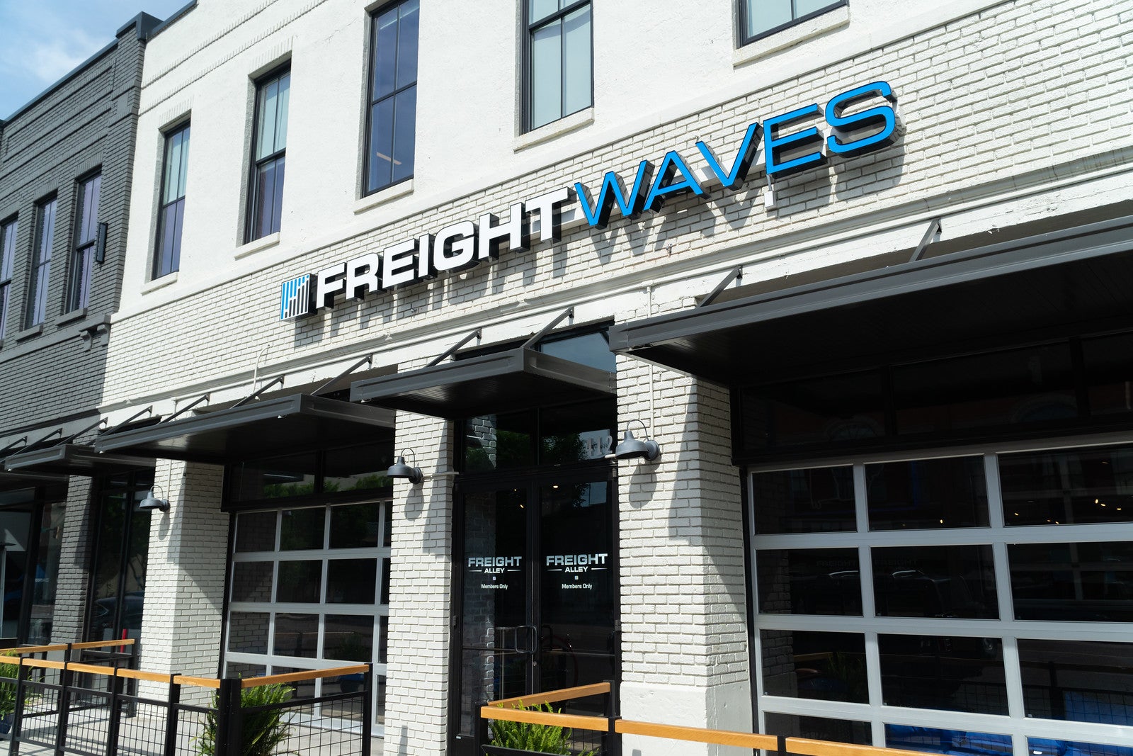 The FreightWaves headquarters in downtown Chattanooga. (Photo: Josh Roden/FreightWaves)