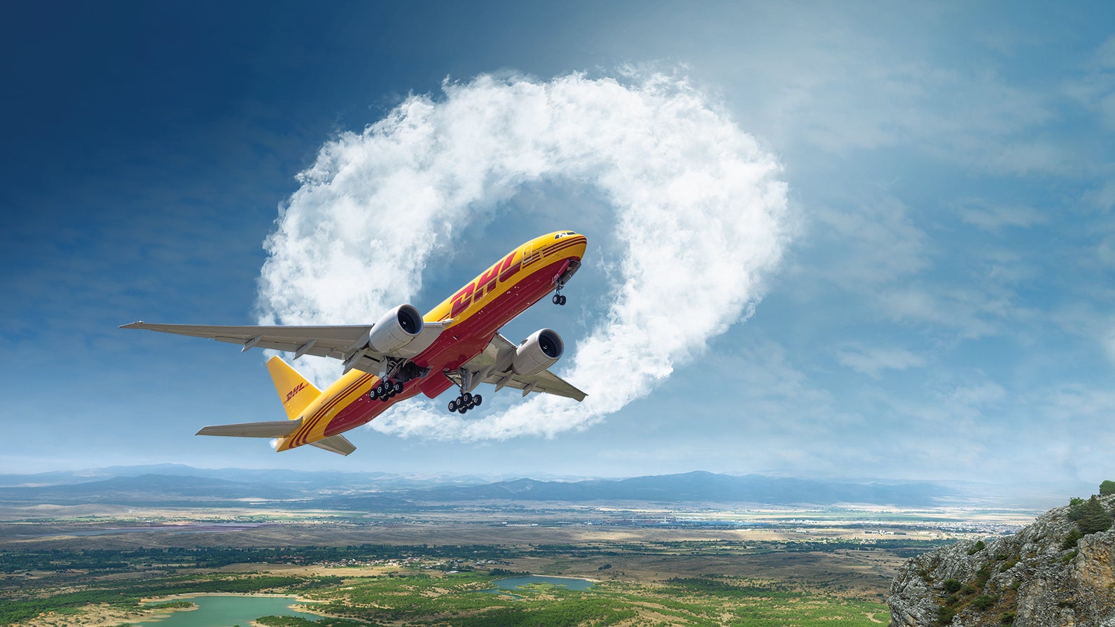 DHL purchased 33 million liters of sustainable aviation fuel.