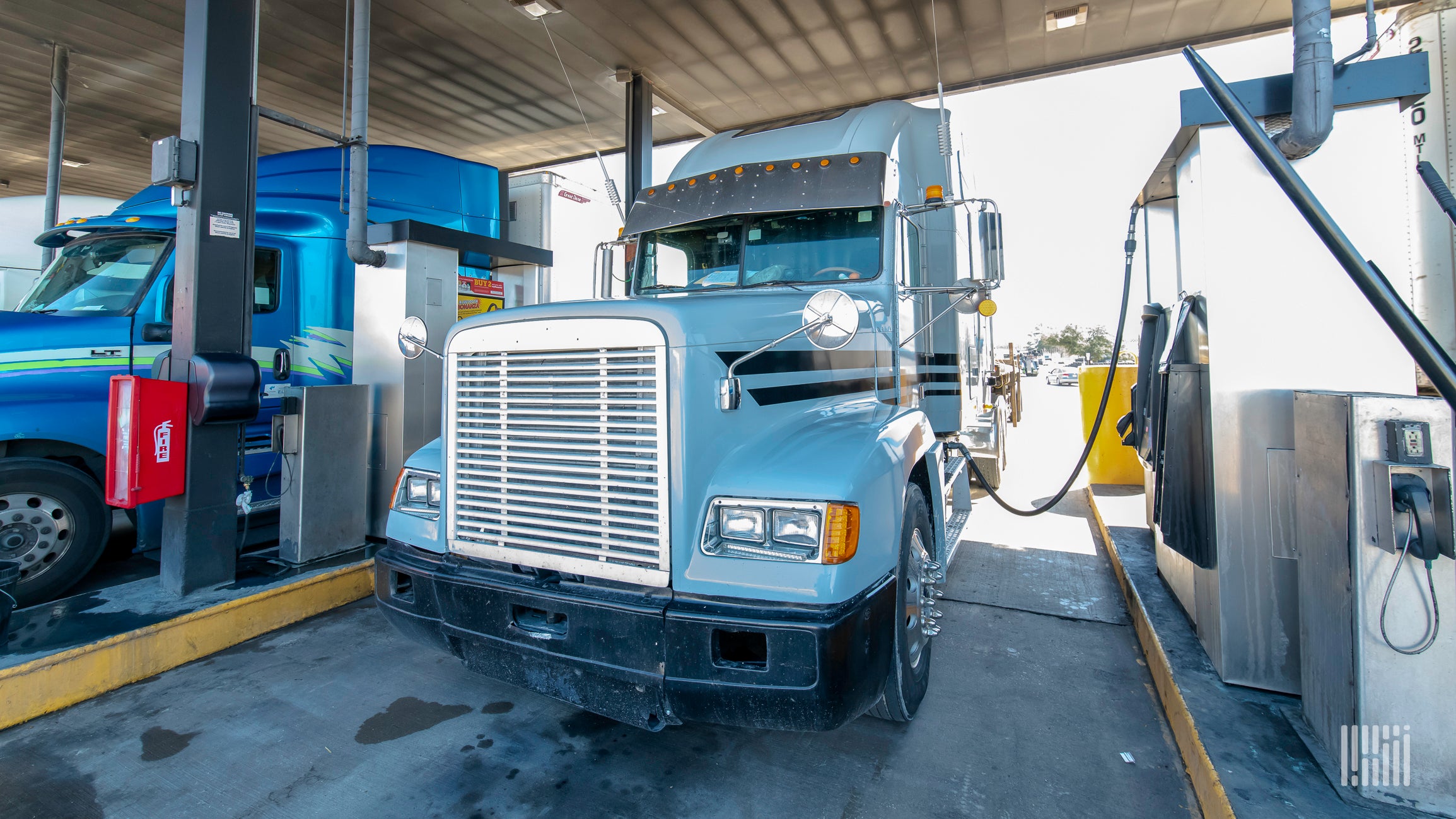 Truckers feeling pain at the pump