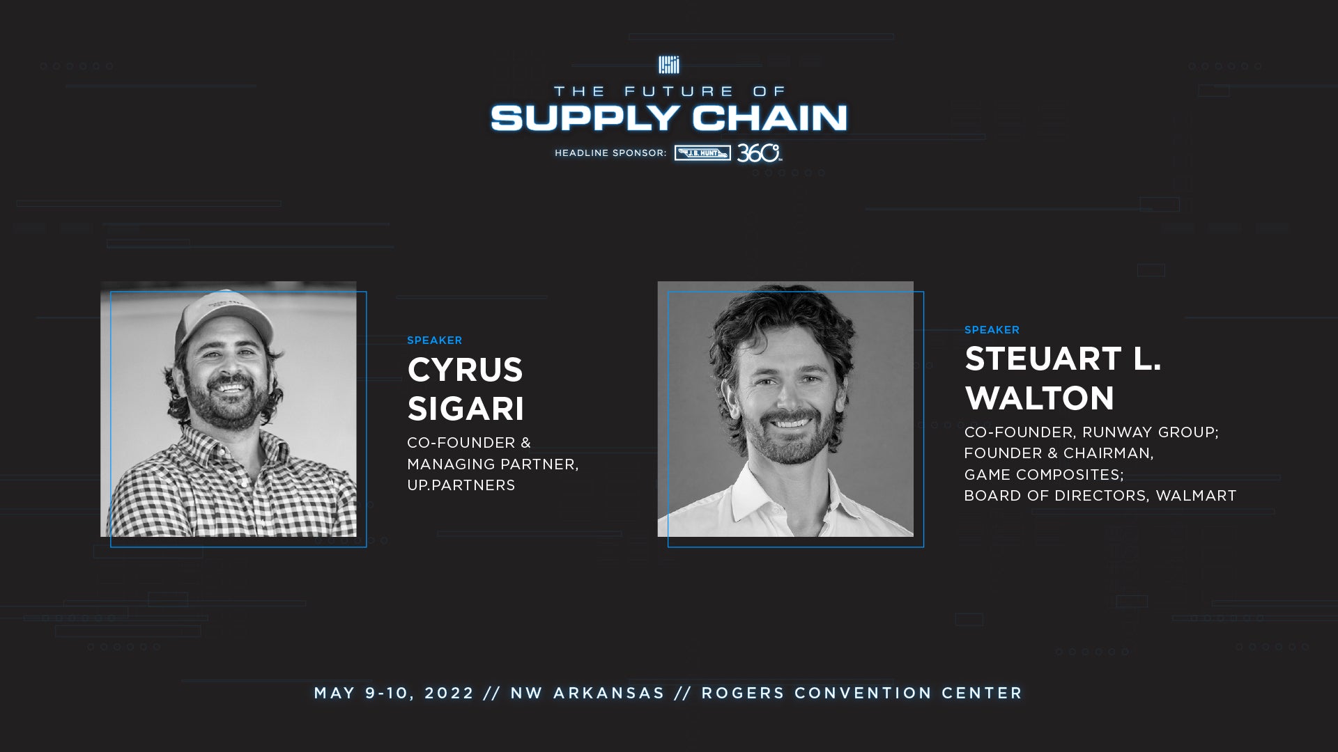 Walton and Sigari to speak at The Future of Supply Chain