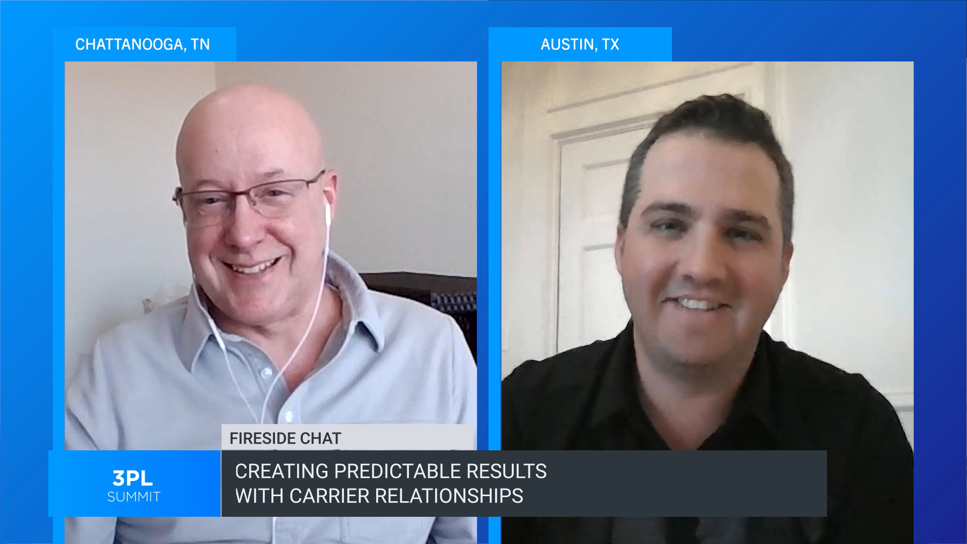 This 3PL Summit chat dives into how technology can help companies create predictable results with carrier relationships.