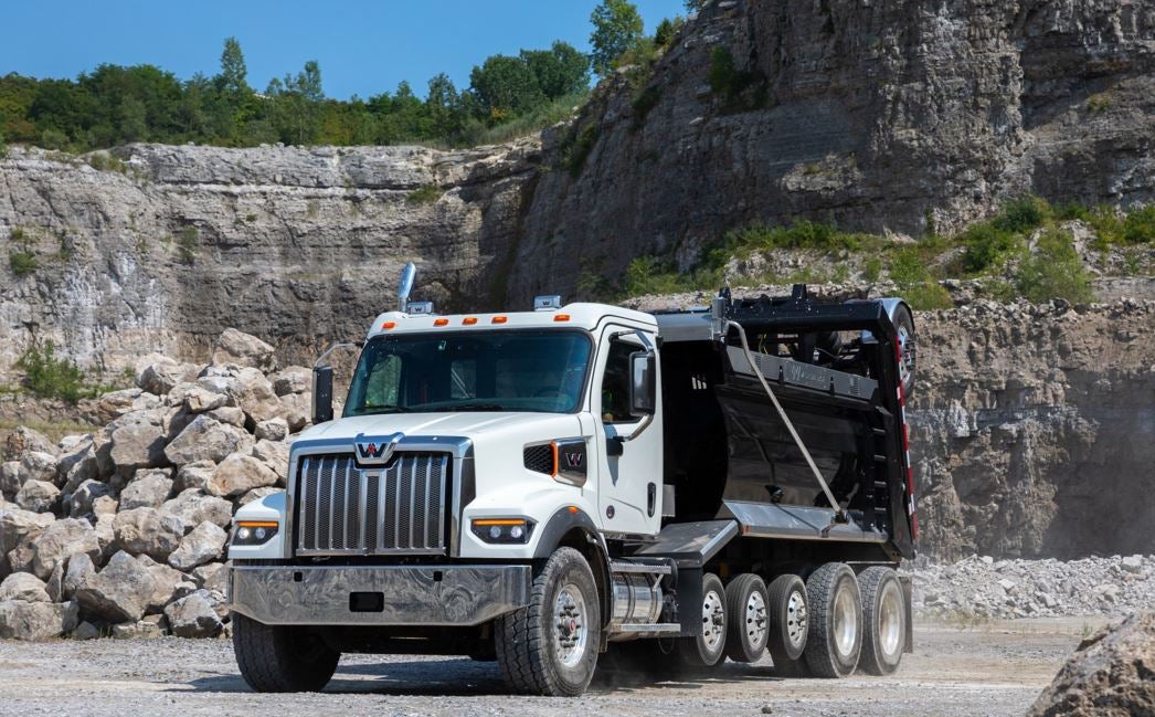 Western Star 47X in quarry