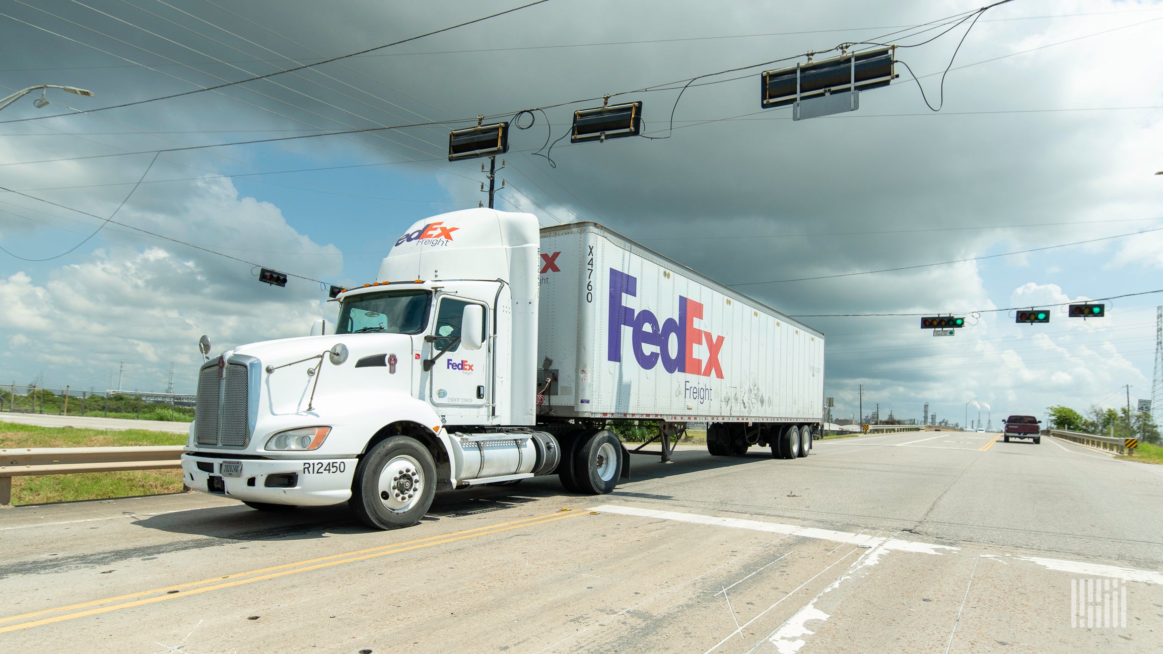 FedEx truck