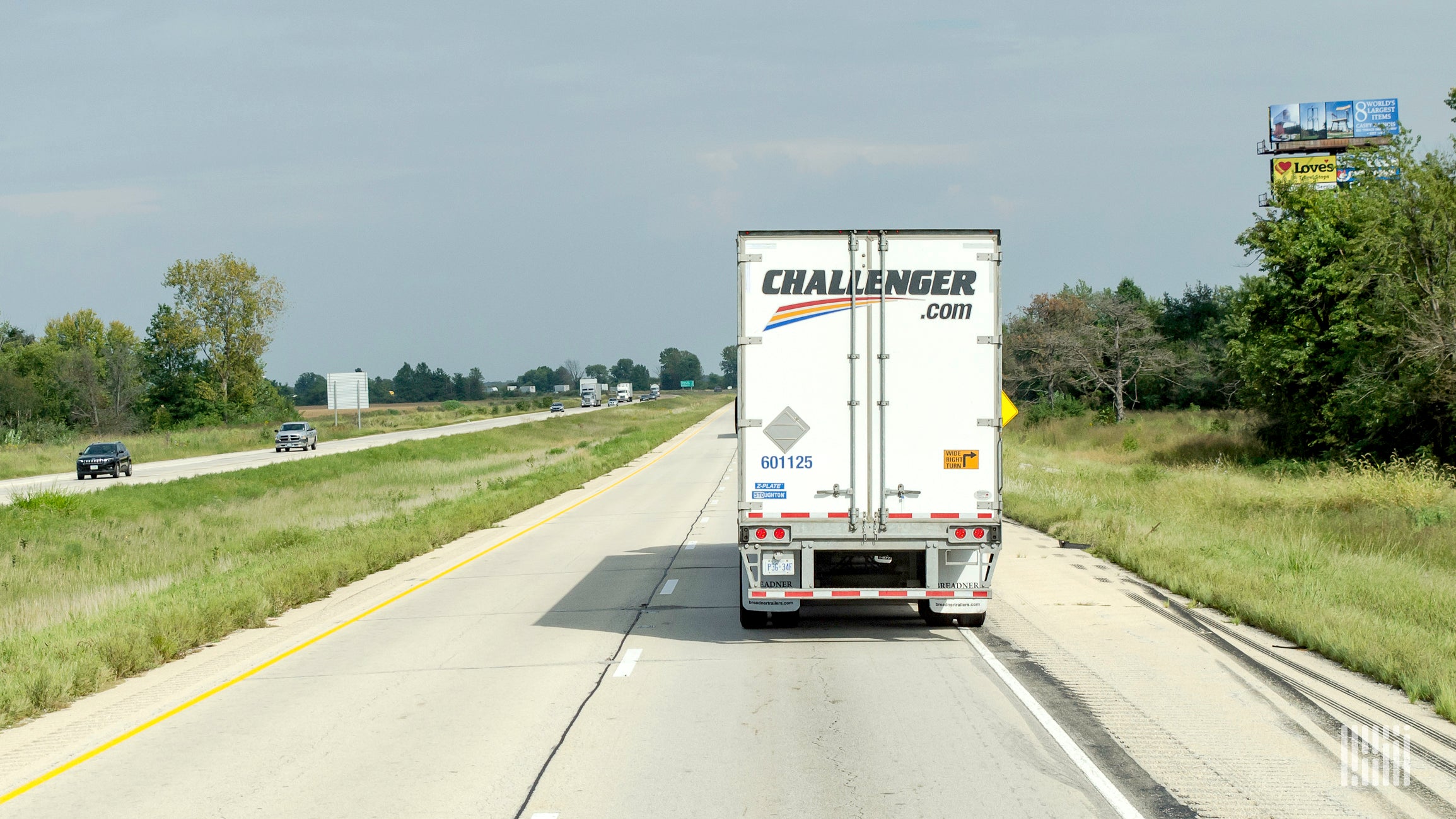 A Challenger truck